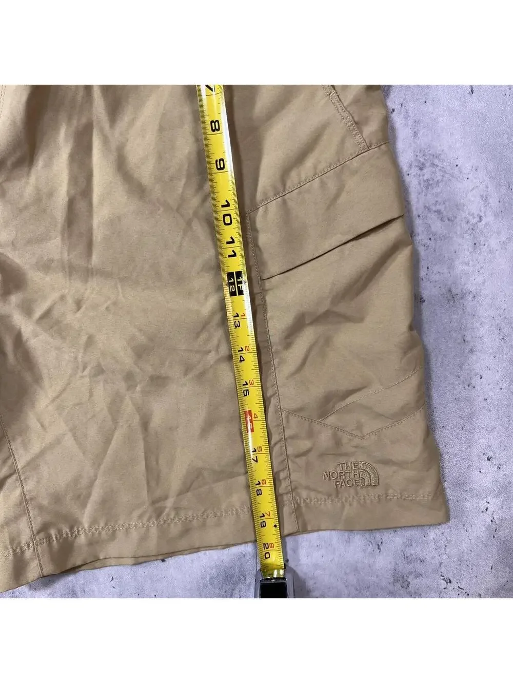 Y2K Tan The North Face Outdoor Hiking Shorts